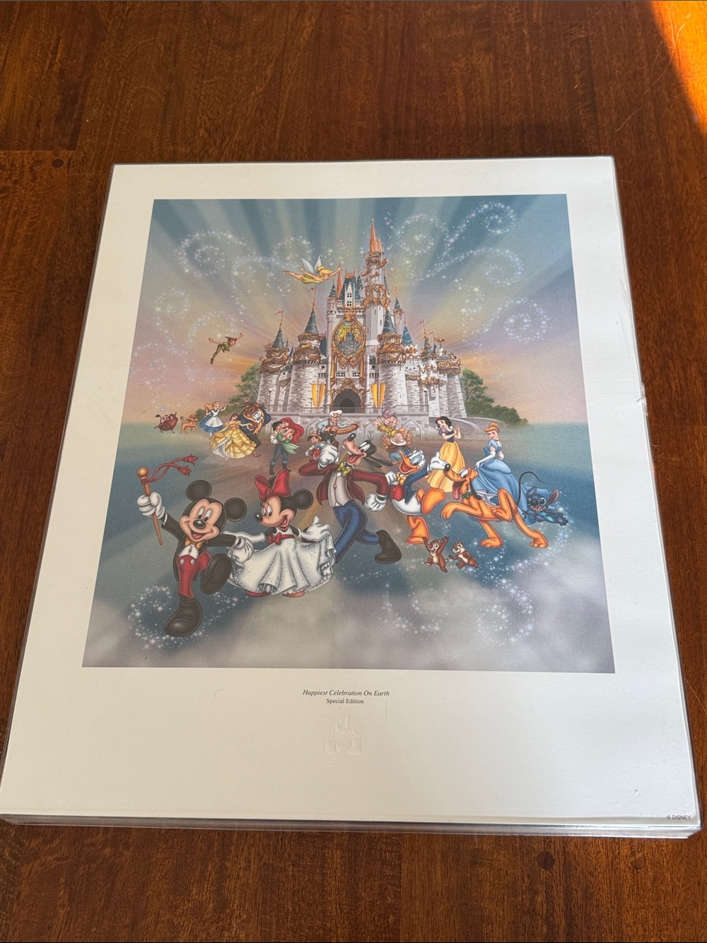 2005 Disney "Happiest Celebration on Earth" special edition lithograph